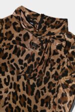 Dsquared2 Kids Dress LEOPARD PRINT - Image 4