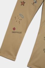 Dsquared2 Kids Pants CREAM BEIGE - Image 3