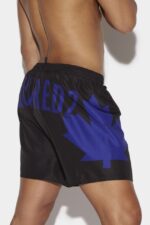 Dsquared2 Leaf Midi Boxer BLACK/BLACK - Image 3