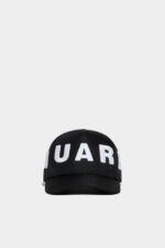 Dsquared2 Logo Baseball Cap BLACK D2 BLACK - Image 3
