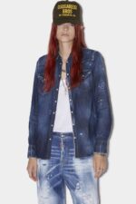 Dsquared2 New In Ceresio 9 Western Shirt - Image 2