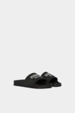 Dsquared2 Slides BLACK D2 BLACK - Image 3