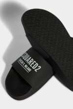 Dsquared2 Slides BLACK D2 BLACK - Image 5