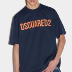 Dsquared2 Slouch T-Shirt NAVY BLUE D2