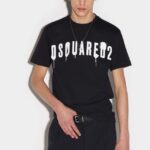 WHITE/RED Dsquared2 Cool T-Shirt D2