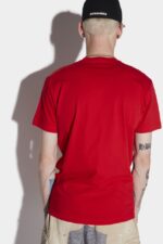 WHITE/RED Dsquared2 Cool T-Shirt D2 WHITE - Image 2